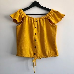 🌻HP 🥳 Madewell • T&T Off the Shoulder Top